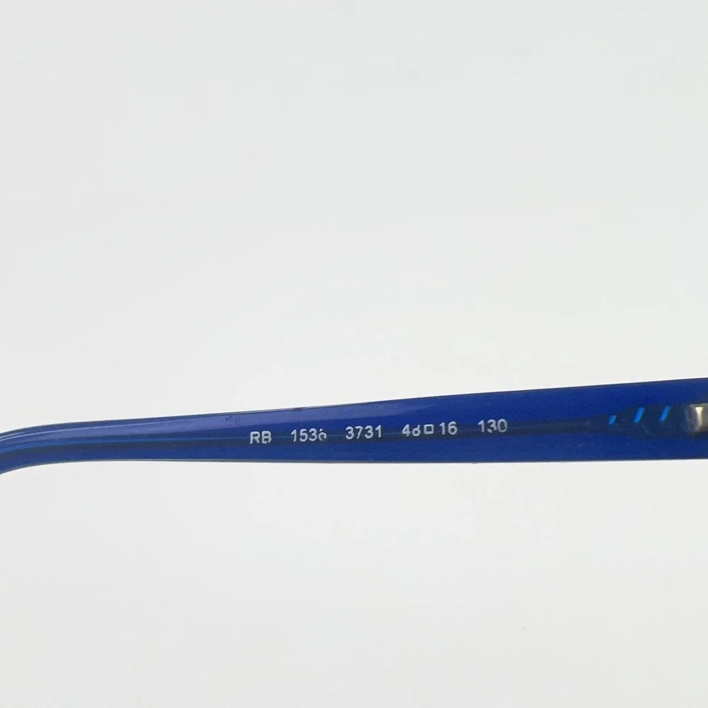 Ray-Ban RB1536 3731 Optics Kids Eyeglasses Blue Striped 48-16-130 FRAMES ONLY #2